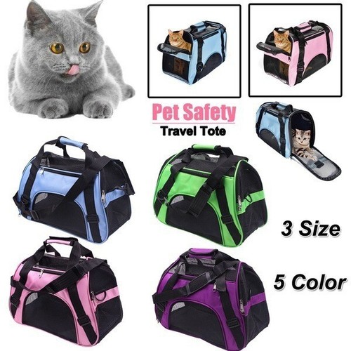 Cat carrier bag soft fabric - cat,