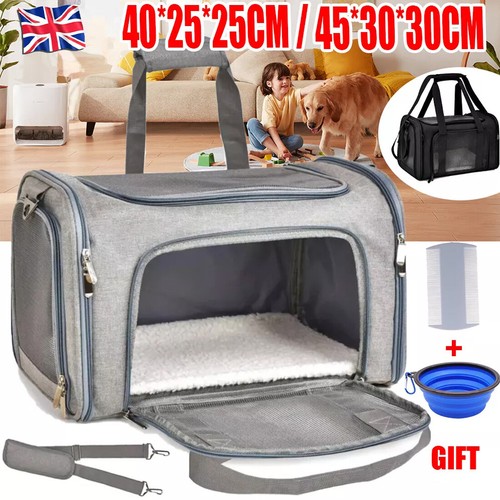 Large pet carrier bag portable - large,