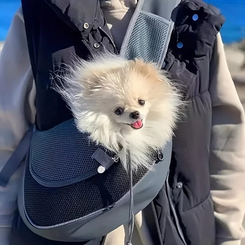 Dog sling carrier backpack - sling,