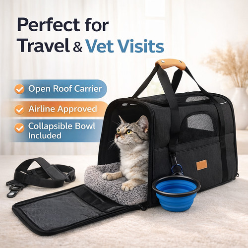 Large pet travel bag - large,