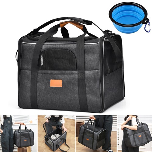 Large pet carrier bag - large, portable