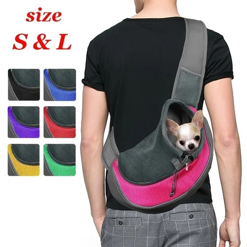 Pet puppy dog mesh sling - pet,