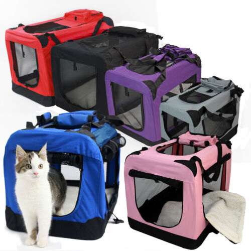 Fabric dog crate pet - crate, carrier