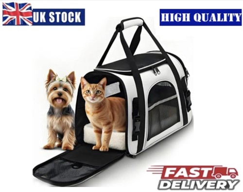 Pet carrier red folding dog - pet,