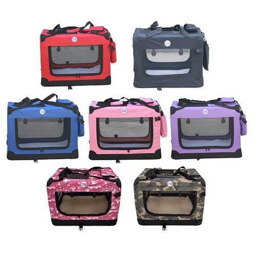 Hugglepets fabric dog crate - hugglepets,