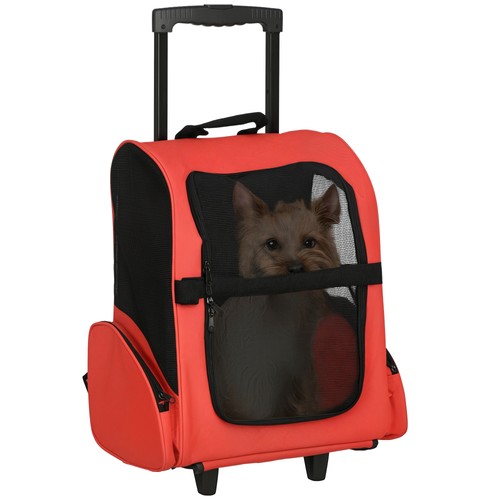 Pawhut pet travel backpack bag - travel,